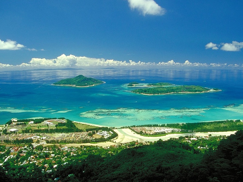 Aerial View, Seychelles